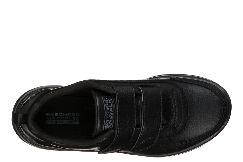 skechers velcro fastening trainers