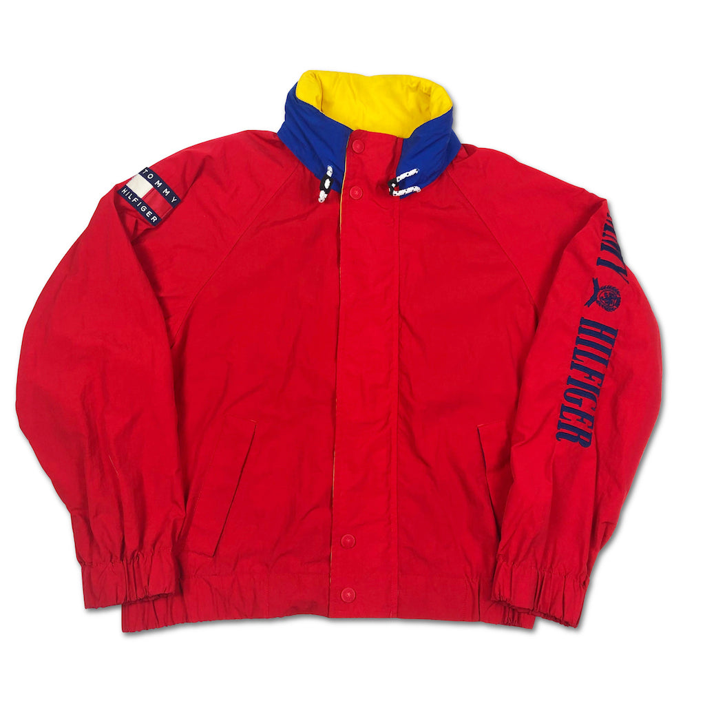 tommy hilfiger logo jacket