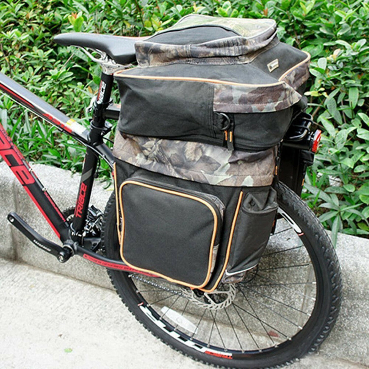 hybrid bike rear rack