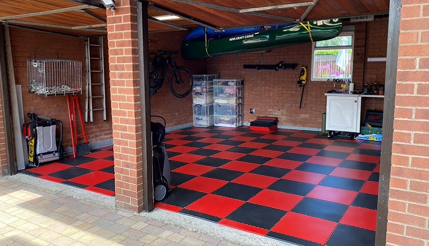 Rachel's New Garage Floor