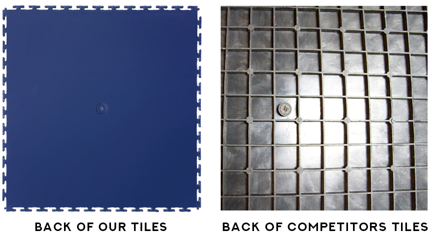 Our tiles vs Competitors