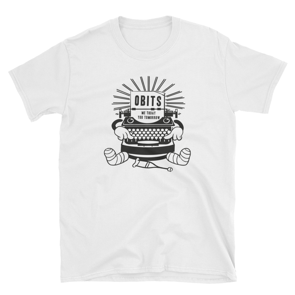 OBITS Typewriter Shirt – Shirt Killer