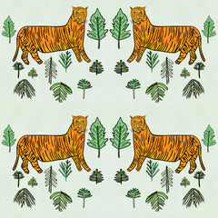 Green Tiger Wallpaper