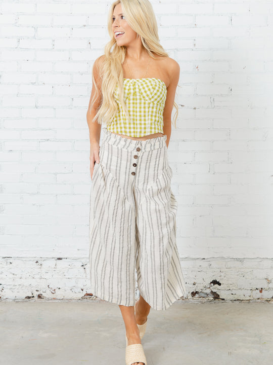 Free People Poppy Striped Pants