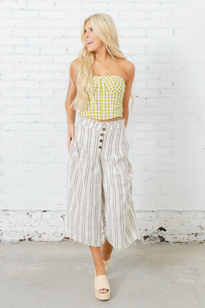 Free People Poppy Striped Pants