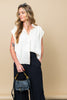 The Lindsay Sleeveless Shirt