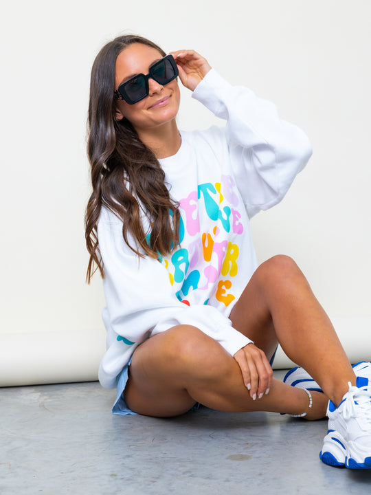 Show Me Your Mumu Summer of Love Stanley Sweatshirt