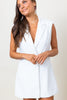 Olivia Overlay Romper Blazer