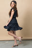 Kendall Flutter Sleeve Smocked Dress