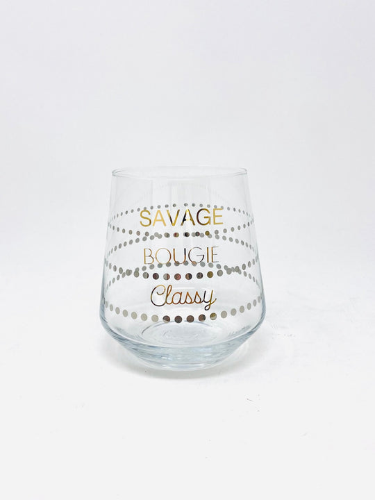 Savage, Bougie, Classic Wine Glass
