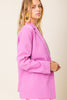 Pretty in Pink Oversized Blazer