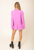 Pretty in Pink Oversized Blazer