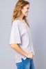 Project Social T Edie Linen Boyfriend Tee