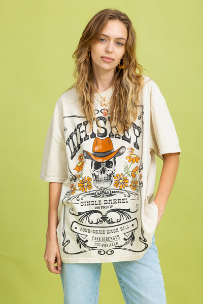 Project Social T Whiskey 100 Oversized Tee