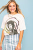 DAYDREAMER Jimi Hendrix Spiral Merch Tee