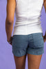 Spanx Twill Elastic Waist Shorts