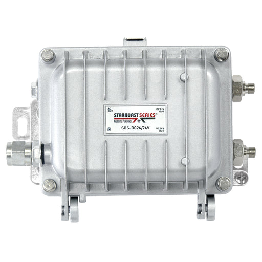 SBS-DC24/24V CATV Line Powered DC Power Supply 60Vac - 90Vac 50Hz - 60Hz Input 24V/2.5A Dual Output