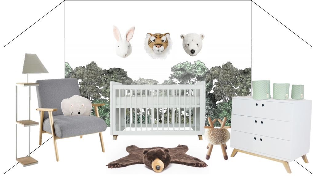 room inspiration forest animals