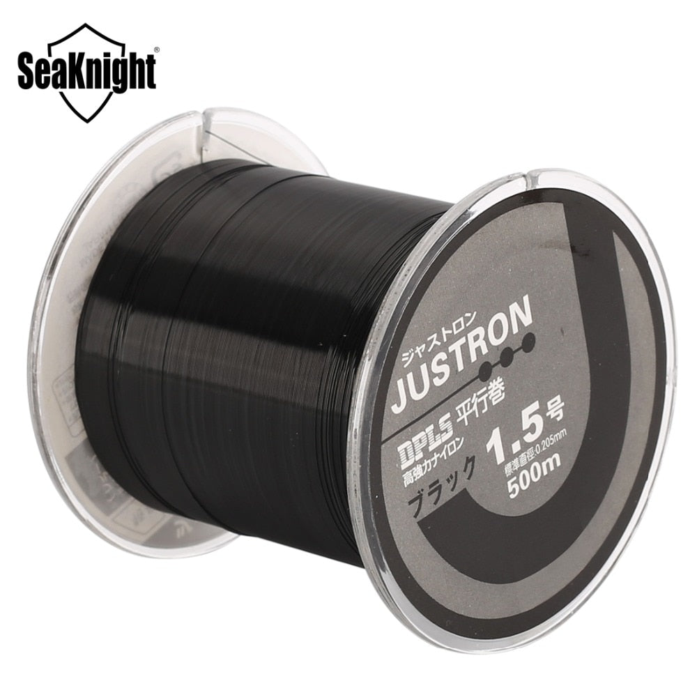 black nylon fishing line