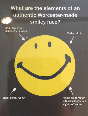 authentic Worcester smiley face