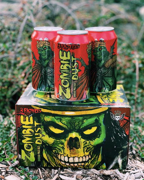 Zombie Dust 12oz Cans Pick Up Only 3 Floyds Brewing