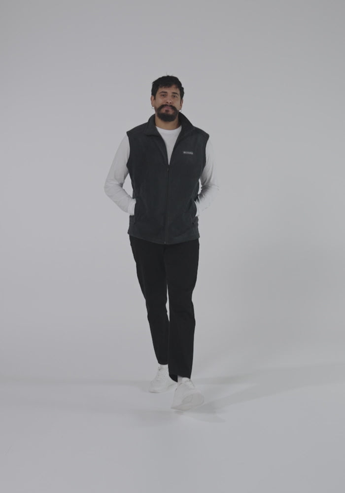 Men's Columbia Fleece Vest.mp4