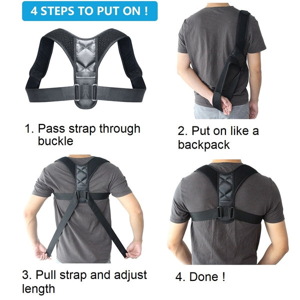 Posture Corrector How to Wear