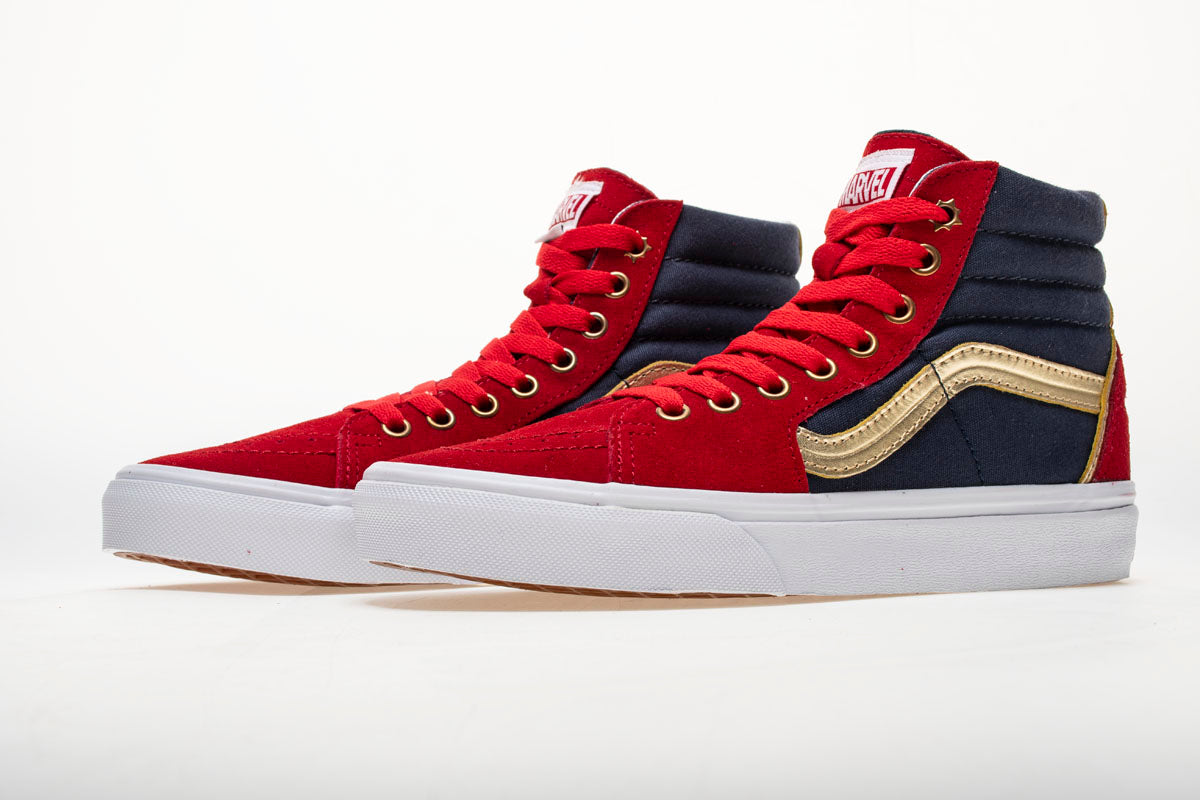 vans captain marvel sk8 hi