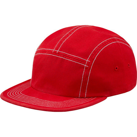 supreme fitted rear patch camp cap