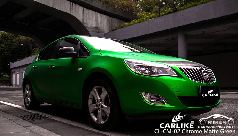 CARLIKE CL-CM-02 CHROME MATTE GREEN VINYL