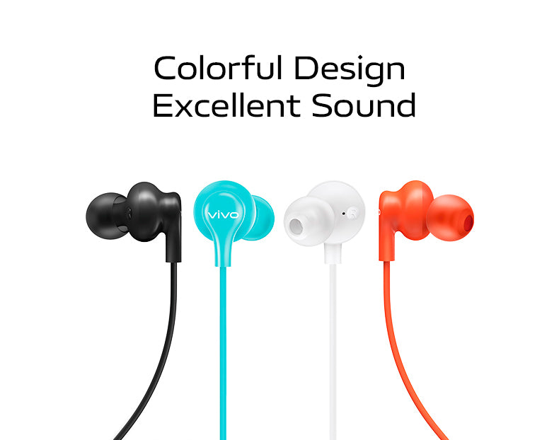 vivo color earphone