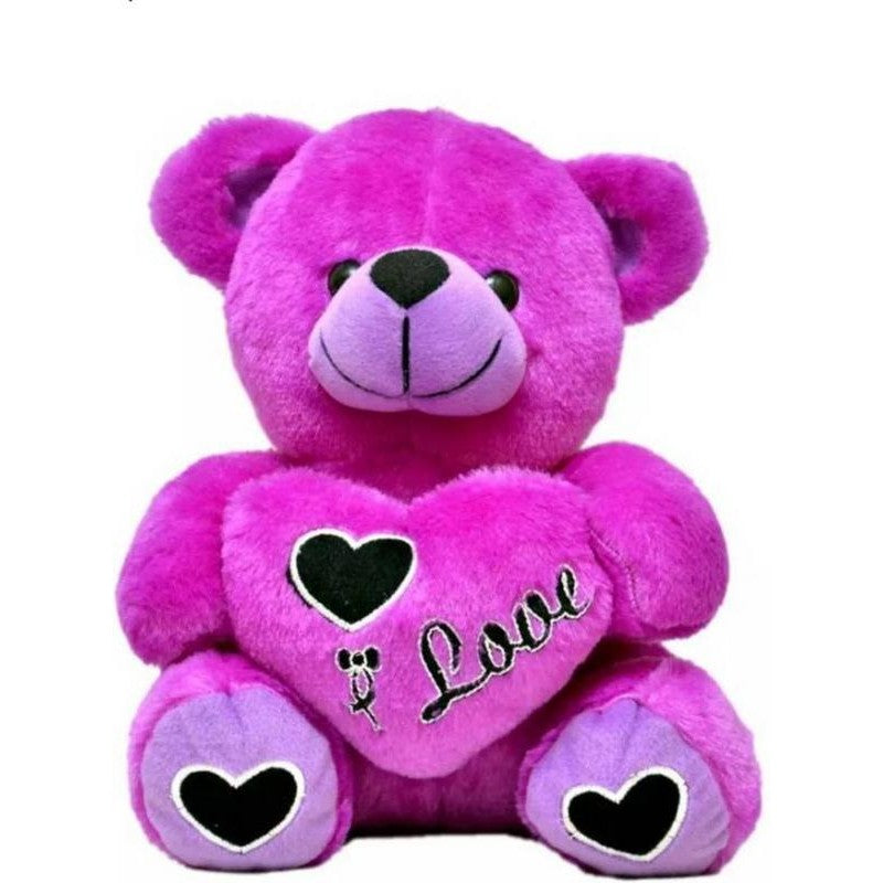 purple teddy bear