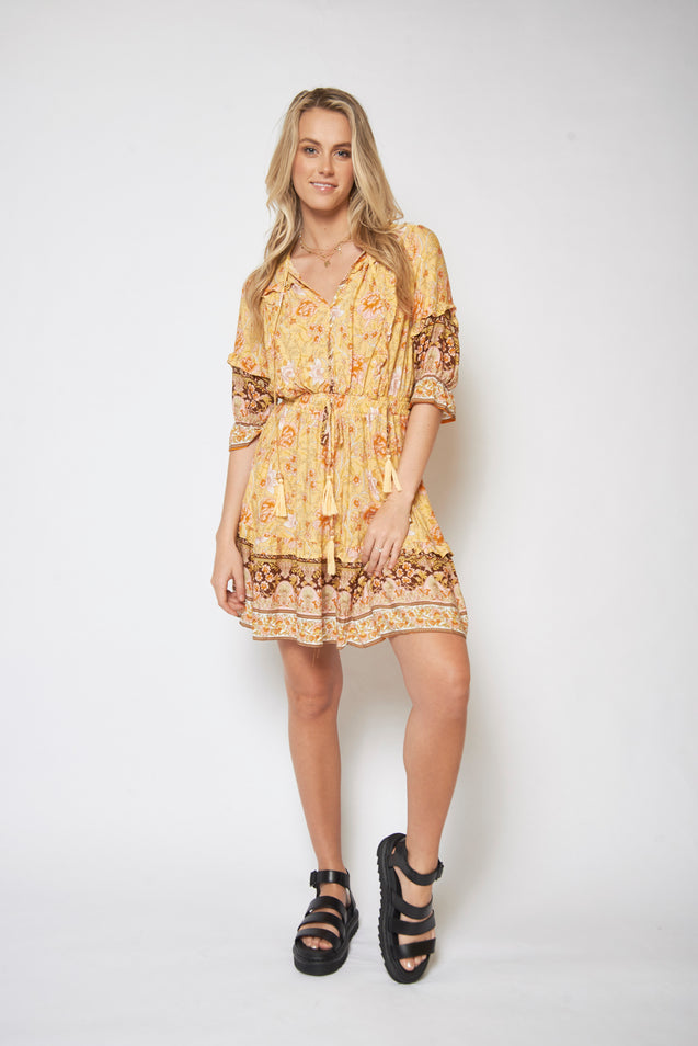 Sun Chaser Dress - HONEY