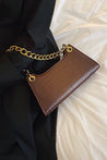 Gigi Chain Bag - BROWN