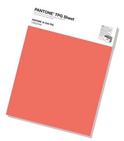 Pantone colour of the year TPG 