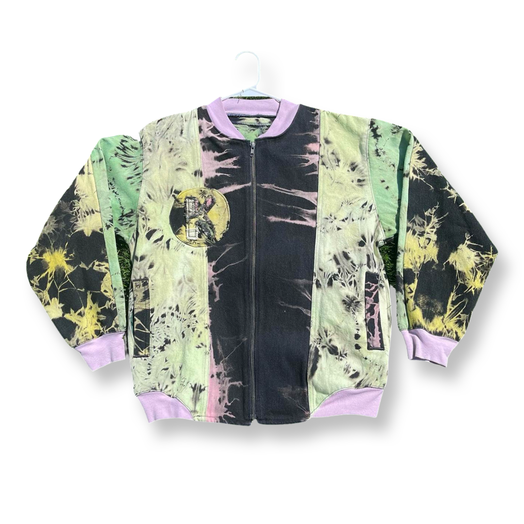 サイズ交換対象外 切手 patchwork × tea dyed tailored jacket - 通販
