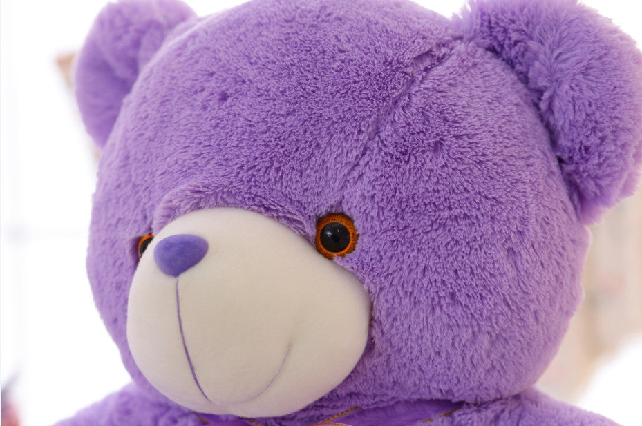 lavender teddy bear