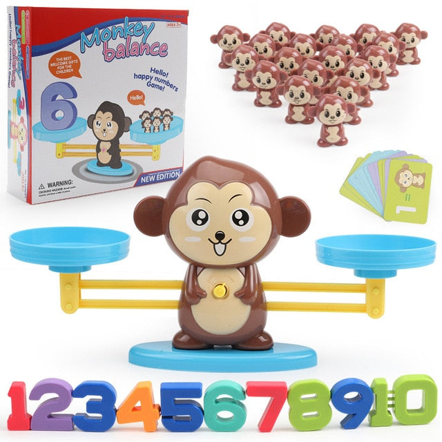 monkey balance math game