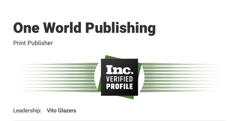 INC.com - Vito Glazers - One World Publishing