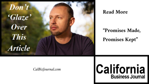 vito glazers face and california business journal logo