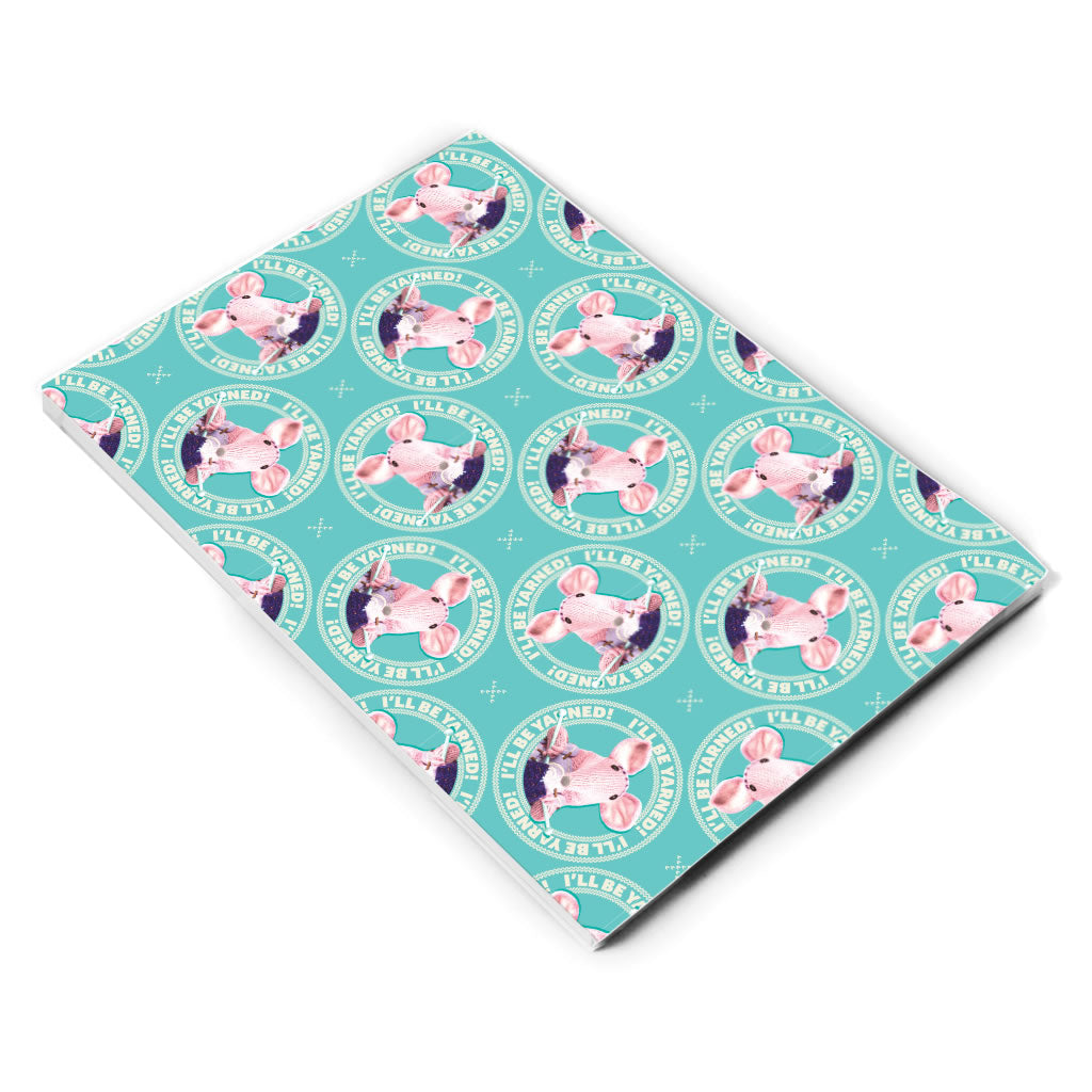 I'll be Yarned Clangers A5 Note Pad