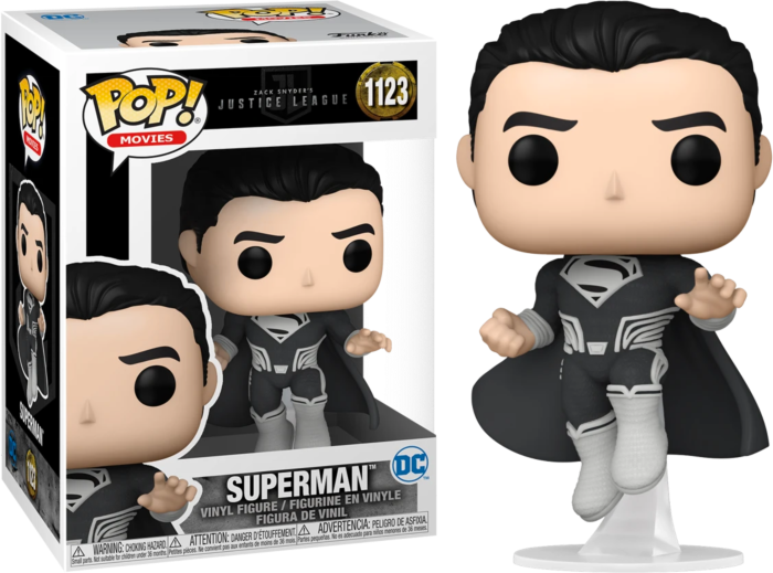 superman funko pop black suit