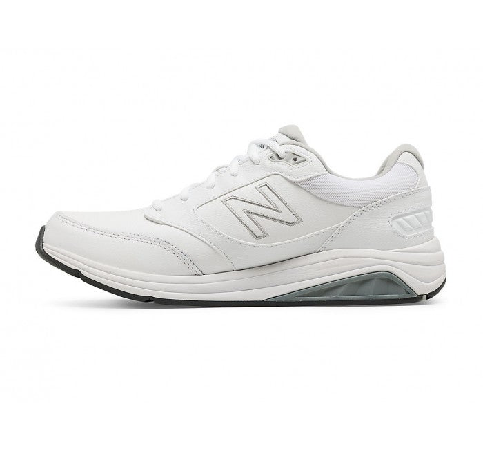 Men`s MW928 White Leather | New | Comfort Plus Shoes | Plus Shoes & Footcare