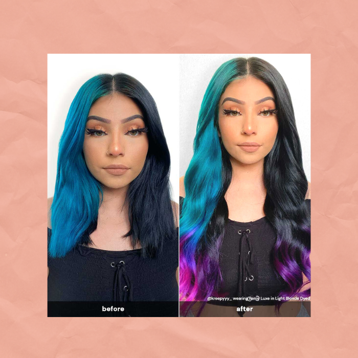 How Do I Dye or Bleach my Hair Extensions? – Insert Name Here