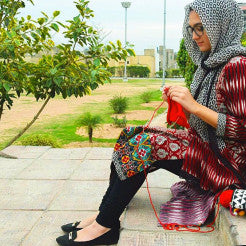 Nayab Pakistani beautiful knitter 