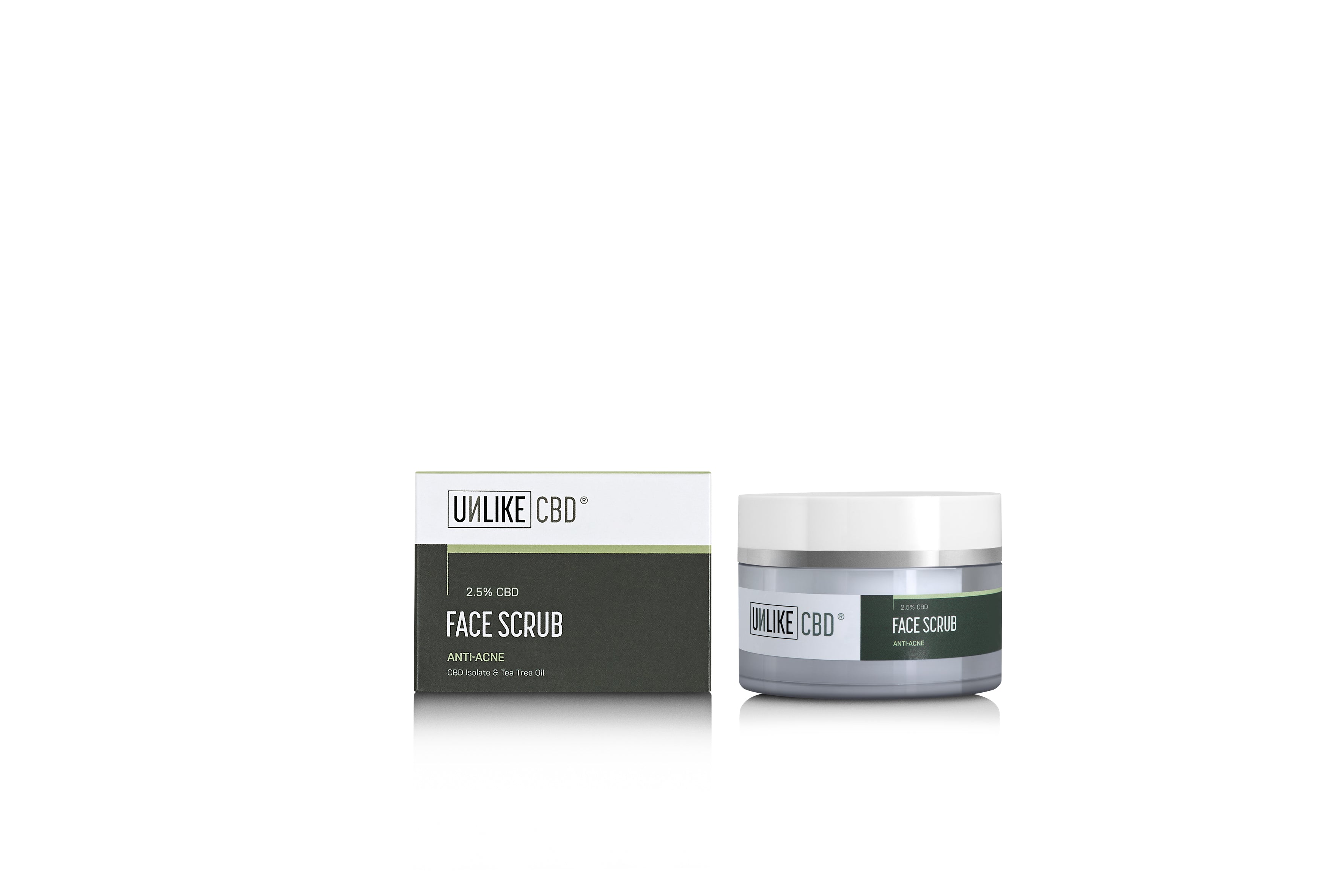 Face Scrub (2.5%, 1250mg CBD) | 50ml