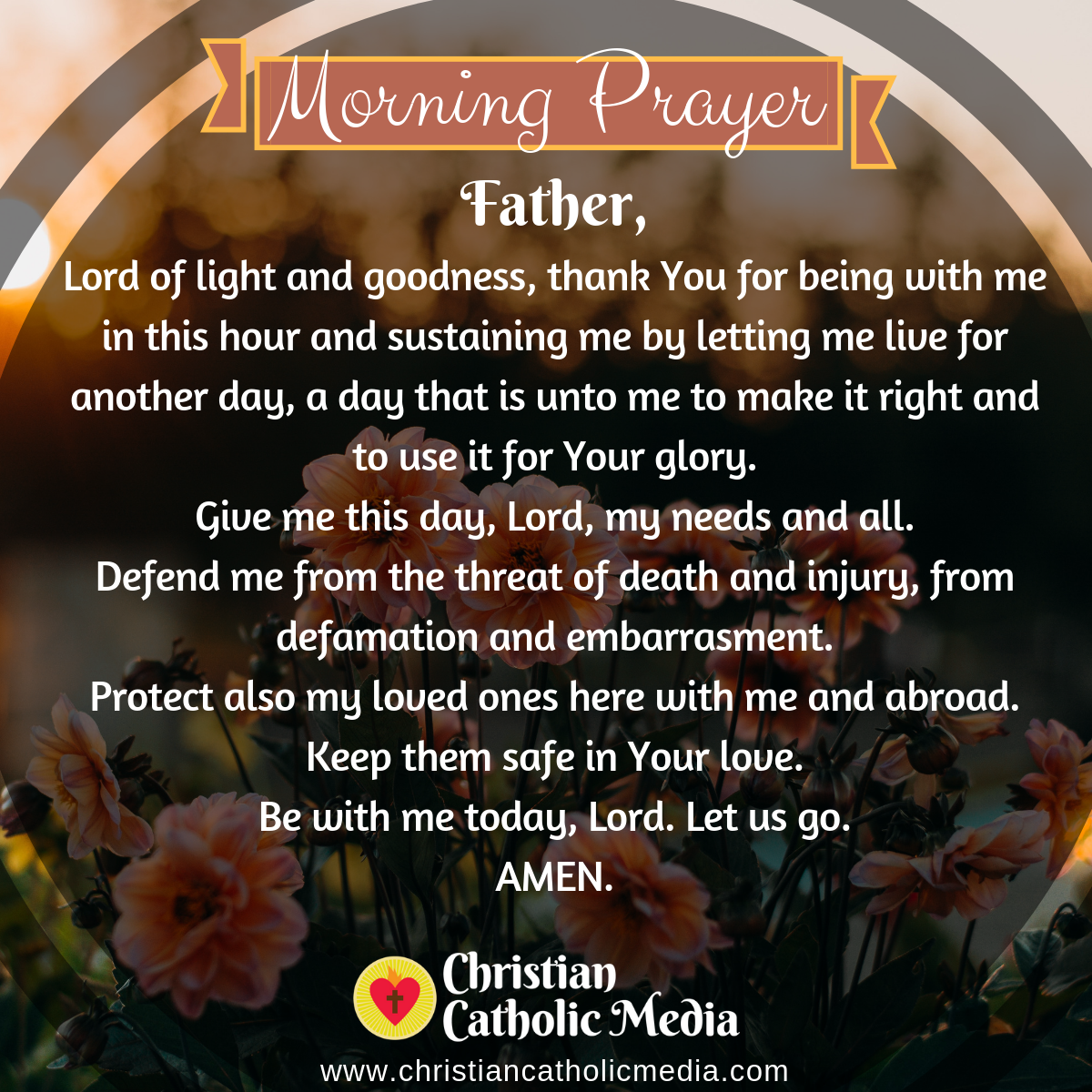 Morning Prayer Catholic Monday 5112020 Christian Catholic Media