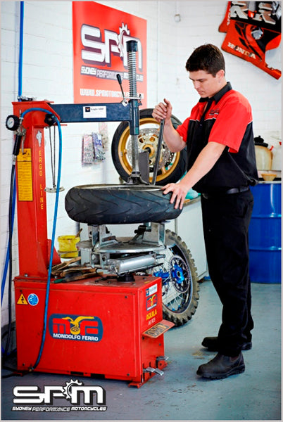 Motorcycle Tyre Fitting Caringbah
