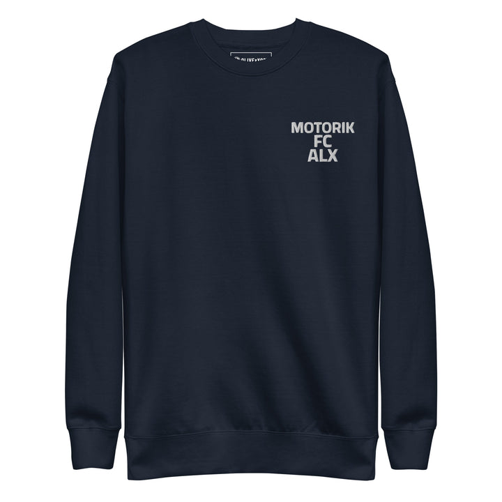 Motorik FC ALX Embroidered Unisex Premium Sweatshirt-wttublackbelt