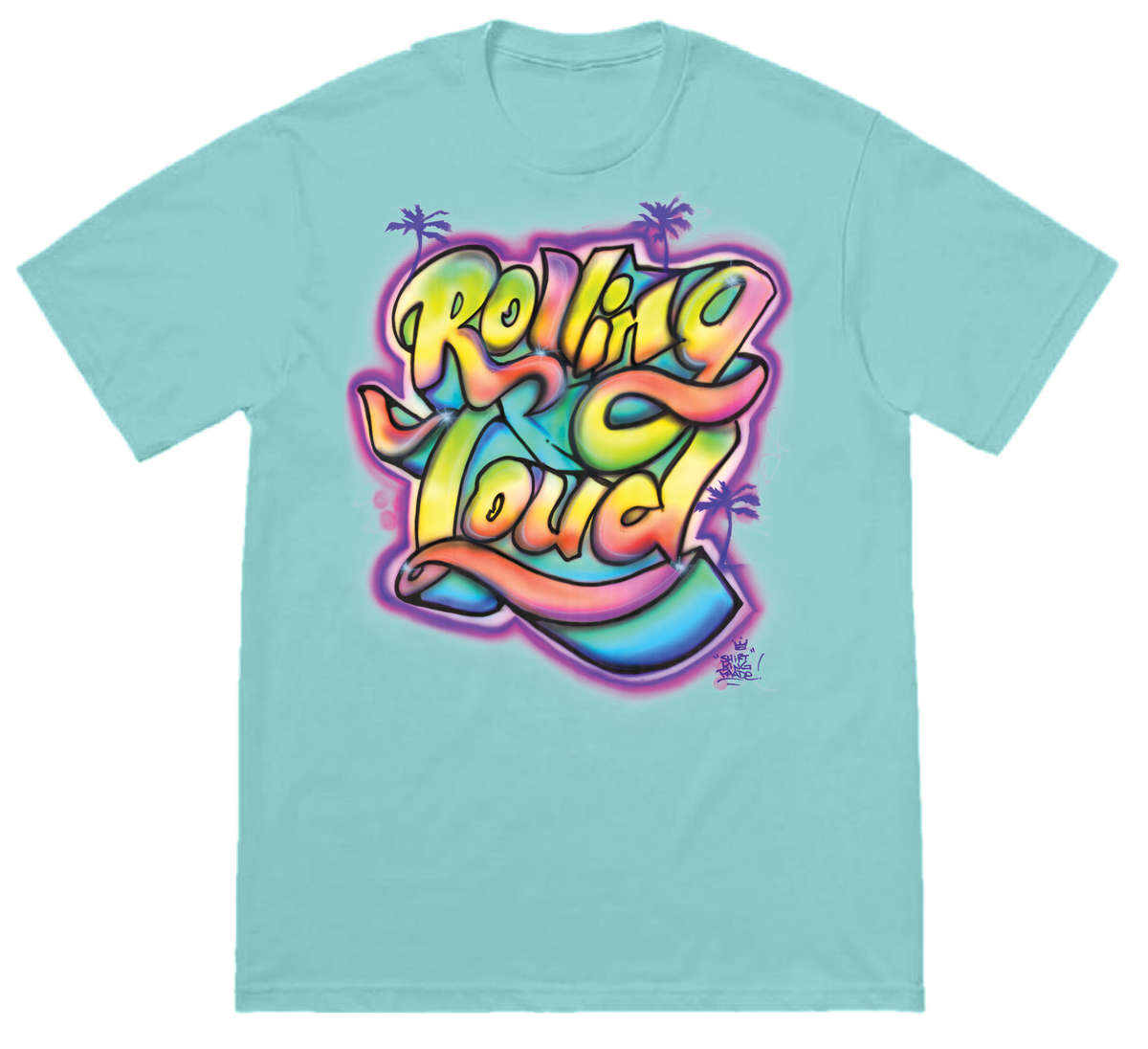 Phade Shirt King Air Brush Tee Exclusive Release – Rolling Loud